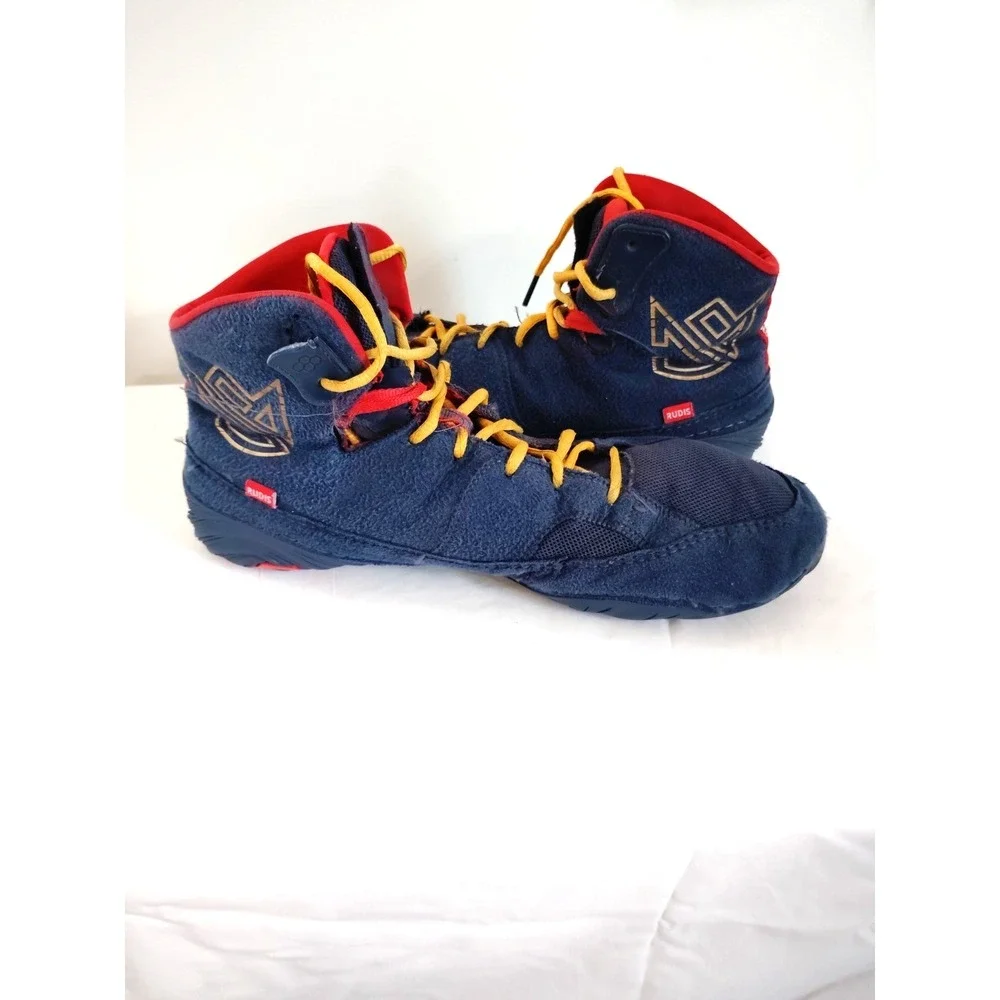 Rudis Jordan Burrough JB1 Wrestling Boxing Combat Sports MMA Navy Shoes Men 13*
